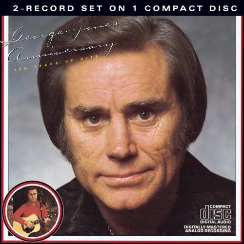 File:George Jones Anniversary Ten Years Of Hits album cover.jpg