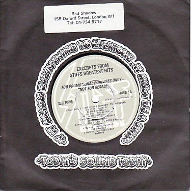 File:Excerpts From Stiff's Greatest Hits UK 7" promo front sleeve.jpg
