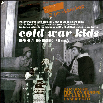 File:Cold War Kids Benefit At The District album cover.jpg