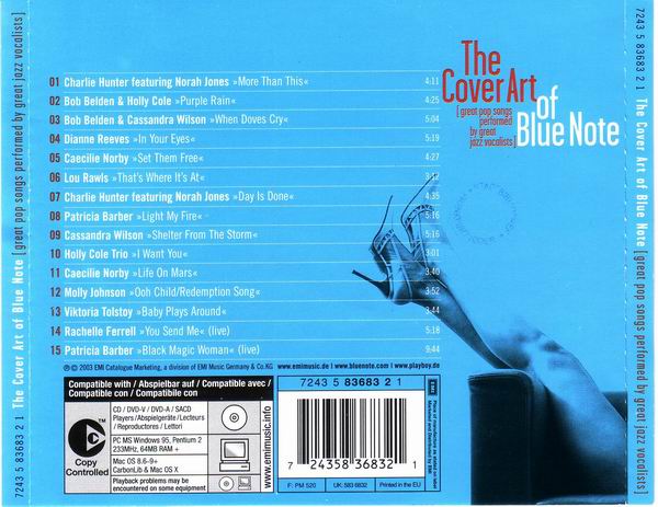 File:The Cover Art Of Blue Note album back cover.jpg