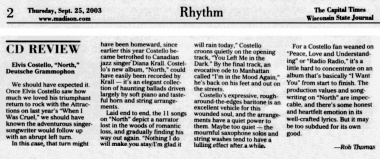 2003-09-25 Wisconsin State Journal, Rhythm page 02 clipping 01.jpg