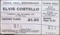 1977-10-25 Birmingham ticket 1