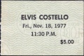 1977-11-18 Los Angeles ticket back