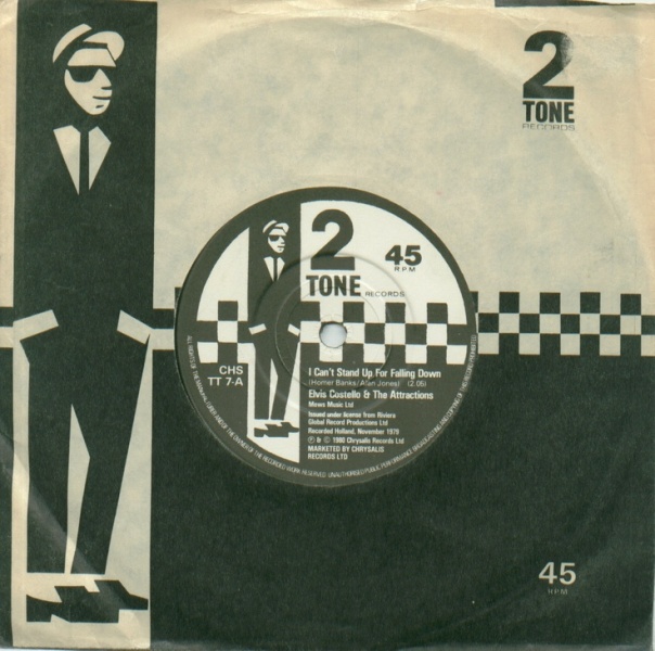 File:I Can't Stand Up For Falling Down UK 7" Two Tone single front sleeve.jpg