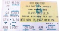 1977-11-16 San Francisco ticket 3
