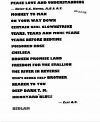 2006-06-28 Saint Paul stage setlist 01.jpg