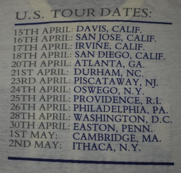 File:1987 Almost Alone Tour t-shirt image 4.jpg