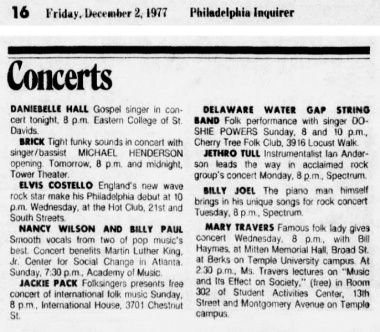 1977-12-02 Philadelphia Inquirer, Weekend page 16 clipping 01.jpg