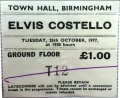 1977-10-25 Birmingham ticket 3