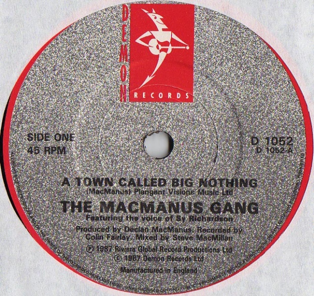 File:A Town Called Big Nothing UK 7" single front label.jpg