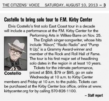 2013-08-10 Wilkes-Barre Citizens' Voice page 03 clipping 01.jpg