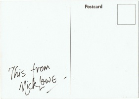 1978 Nick Lowe promo postcard back.jpg