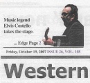 2007-10-19 Western Illinois University Courier page 01 clipping 01.jpg