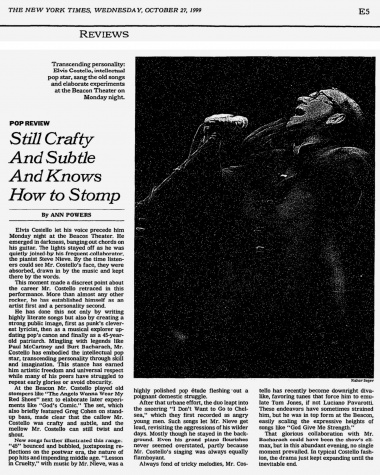 1999-10-27 New York Times page E5 clipping 01.jpg