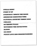 2008-05-20 The Woodlands stage setlist.jpg
