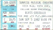 1982-09-05 Sunrise ticket 1.jpg