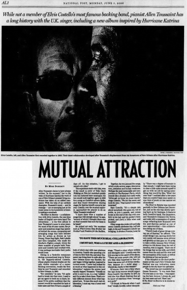 2006-06-05 National Post page AL1 clipping 01.jpg