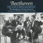 Beethoven Late Quartets Budapest String Quartet album cover.jpg