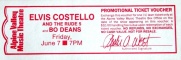 1991-06-07 East Troy ticket.jpg